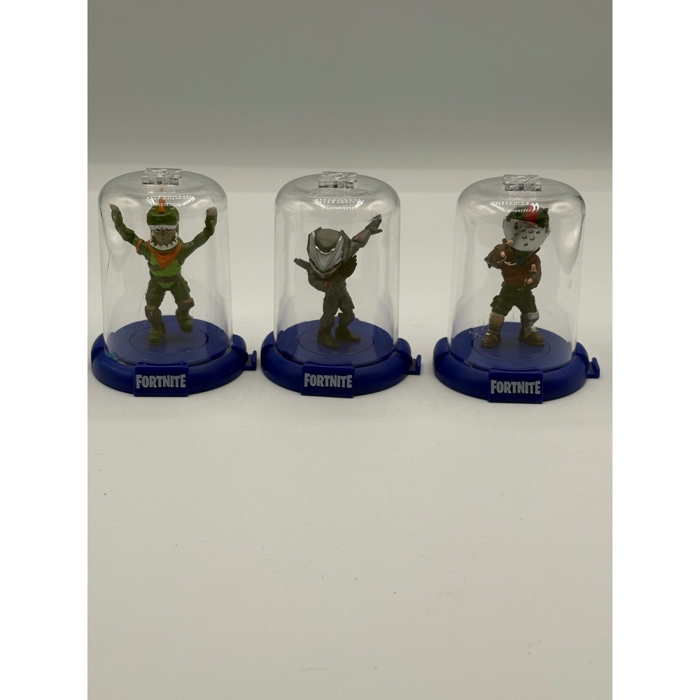 Fortnite Battle Royale Collection Mini Figure Lot Rex Omega Rust Lord 3 Pack